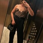 Lily Aldridge Instagram – Late Night NYC 🌙