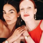 Lily Aldridge Instagram - Amazing Night in Nashville with @Omega Celebrating the Loveliest @NicoleKidman 🖤 Loved getting to chat all night with @KarenElson & watch an iconic performance by @BrittneySpencer Thank you #Omega 💋