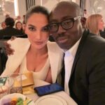 Lily Aldridge Instagram - Happy Birthday to the Most Loving & Loyal @edward_enninful ❤️ Wishing I was there to celebrate your major 50th tonight!!! Love you 💋💋💋