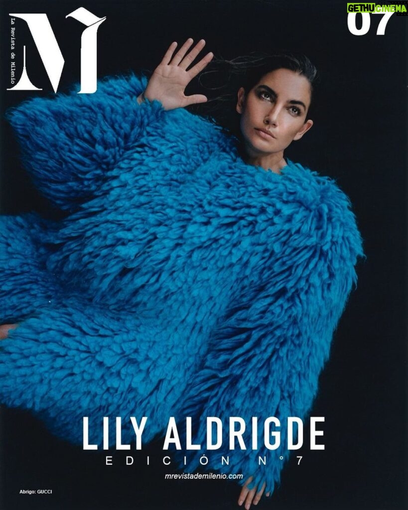 Lily Aldridge Instagram - Issue 7 @m__milenio 🖤 Photographer @agataserge EIC & styled by @sarahgorereeves #Wearing @Gucci Makeup by @rieomoto Hair by @robertodicuia Styling Team @lorenadominguezv @fridagarccia Iconic Day with an amazing team!! Love you all 🖤