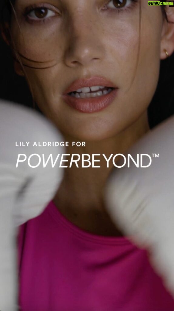 Lily Aldridge Instagram - Say hello to POWERBEYOND™. Beyond Yoga’s new soft, sport fabric is designed to sculpt, support, and empower your every move. Available in flattering fits and four bold solid colors. Link in bio to shop and power up. #PowerBeyond