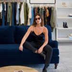 Lily Aldridge Instagram - Stopped by my friends at @paige at their new store in Nashville to shop their fall collection! So happy to have them in 12 South 🖤 The Cindy jeans have been a staple in my closet for years! #LiveInIt #AD