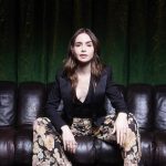 Lily Collins Instagram - Date night at @ysl. @anthonyvaccarello how do you constantly redefine “cool” and elevate what it means to be truly, authentically chic? Your shows are always such a gift to witness and your clothes, an honor to wear. Thank you for having us!…