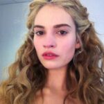 Lily James Instagram - Throw. Back. 👡