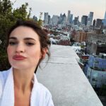 Lily James Instagram – Nyc.. BRB NYC