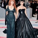 Lily James Instagram – 🖤 The Met gala 2023 with the  queen of make up @charlottetilbury 🖤

“350 hours of work from the petites mains in the atelier of @tamararalph to create this Couture look for @lilyjamesofficial 
Look Custom @tamararalph 
Jewels @debeersofficial @onlynaturaldiamonds 
MU @valeriaferreiramakeup using @charlottetilbury 
Hair @halleybrisker
Nails @betina_goldstein 
Special thanks @tamararalph and @mohiebdahabieh “
@rebeccacorbinmurray I love these experiences and adventures with you every time. THANK YOU for your limitless attention to detail, creativity, love and great 
f-ing taste!

@tamararalph UNREAL 🥹thank you xx 

#LilyJames #TamaraRalph #CharlotteTilbury #metgala
#DeBeers #NaturalDiamonds #TheMetGala NYC