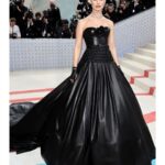 Lily James Instagram – 🖤 The Met gala 2023 with the  queen of make up @charlottetilbury 🖤

“350 hours of work from the petites mains in the atelier of @tamararalph to create this Couture look for @lilyjamesofficial 
Look Custom @tamararalph 
Jewels @debeersofficial @onlynaturaldiamonds 
MU @valeriaferreiramakeup using @charlottetilbury 
Hair @halleybrisker
Nails @betina_goldstein 
Special thanks @tamararalph and @mohiebdahabieh “
@rebeccacorbinmurray I love these experiences and adventures with you every time. THANK YOU for your limitless attention to detail, creativity, love and great 
f-ing taste!

@tamararalph UNREAL 🥹thank you xx 

#LilyJames #TamaraRalph #CharlotteTilbury #metgala
#DeBeers #NaturalDiamonds #TheMetGala NYC