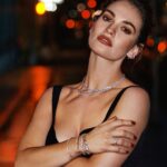 Lily James Instagram - Feeling bold for a night out in natural diamonds. In the city that never sleeps. Thrilled to launch my new campaign with @onlynaturaldiamonds #globalambassador 🤍🤍🤍
