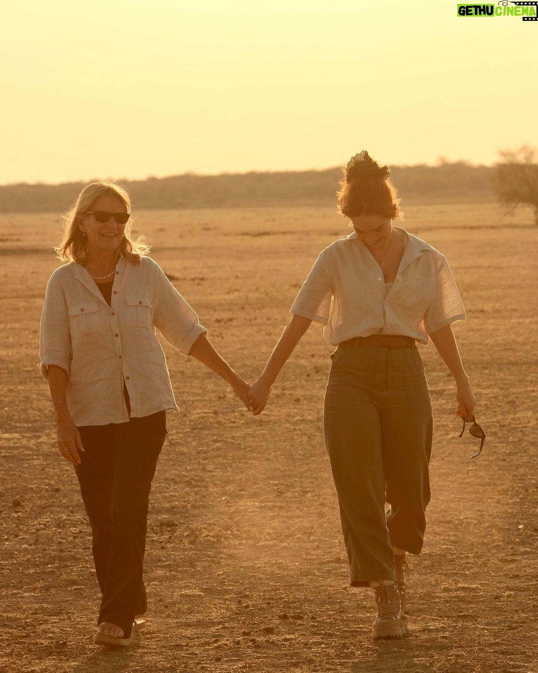 Lily James Instagram Mother Nature Botswana Africa Gethu Cinema