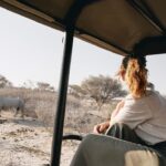 Lily James Instagram - I've been awestruck by the natural beauty and the vibrant communities I've seen in Botswana. To know so much of this land—over 1,000 square miles globally is protected by the natural diamond industry makes me incredibly proud to be @onlynaturaldiamonds global ambassador. I felt so grateful to witness first hand the conservation work at Orapa Game reserve home to these INCREDIBLE Rhinos. More of my journey through Botswana incoming !