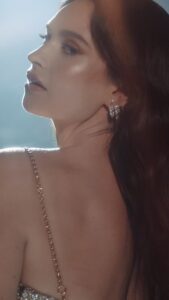 Lily James Instagram - I am so happy to be a part of Charlotte’s magical world in her new Holiday Campaign! #StudioTilbury we had so much fun. Thank you all for having me, and for the glam by @sofiatilbury using all things Pillow Talk and @peterluxhair #CharlotteTilbury #StudioTilbury