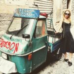 Lily James Instagram – A summer working (mostly) in Italy . 🐴/🍑