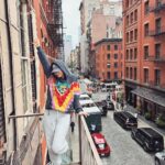Lily James Instagram – Nyc.. BRB NYC