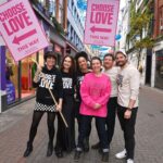Lily James Instagram – Visit the the CHOOSE LOVE SHOP at 57 Carnaby street until 24th December 💫 OR shop online for vital supplies for refugees and displaced people across the world. 
From you, or in the name of a loved one, everything you buy goes straight to those who need it most.

This year join me and shop with love. @chooselove 

Link in bio. ♥️♥️♥️♥️

@davebenett 📷