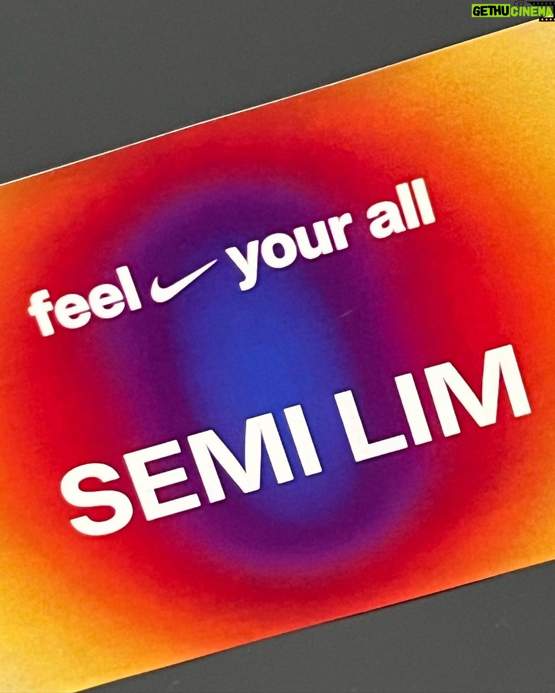 Lim Se-mi Instagram - Feel ✔️your all @nikeseoul Seoul, Korea
