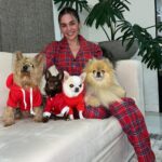 Lina Tejeiro Instagram - Con mis 5 bebés ♥️ Vieron al gato? 🤭