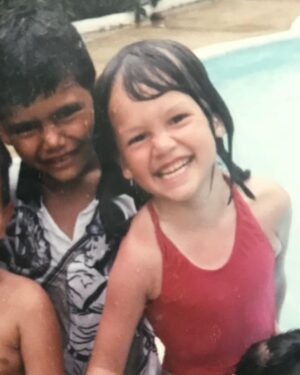 Lina Tejeiro Instagram - Lina Fernanda hoy prendo una velita por ti, por tus sueños cumplidos, por todo lo que has logrado y por la mujer que eres. ✨♥️ #TBT