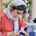 Linda Kiani Instagram - روز خوش آیند… شهریور ۱۴۰۱ #مُهرسازی #لینو #مغار #لینداکیانی
