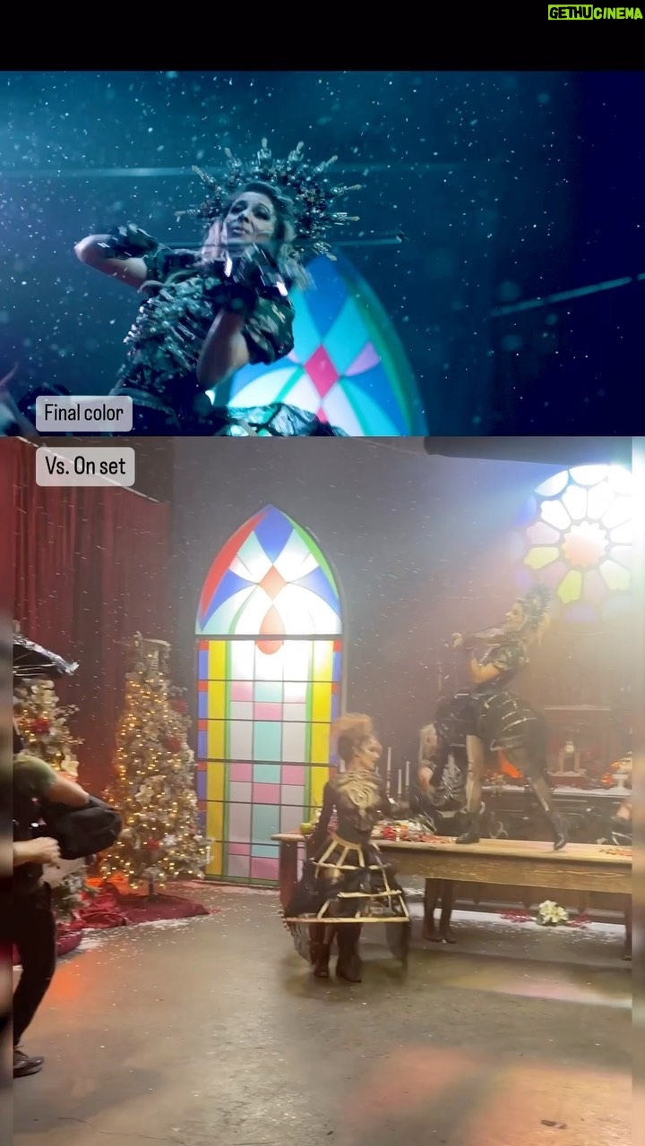 Lindsey Stirling Instagram - #colorcorrection #snowwaltz