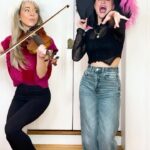 Lindsey Stirling Instagram – I dressed up with @lindseystirling and she absolutely shredded on “Push Our Luck!!!” Go stream it!
A BLAST as always Lindsey 🥹🫶🏻