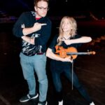 Lindsey Stirling Instagram – Miss this guy already. @thekidd1986 : brother, band mate, bestie.