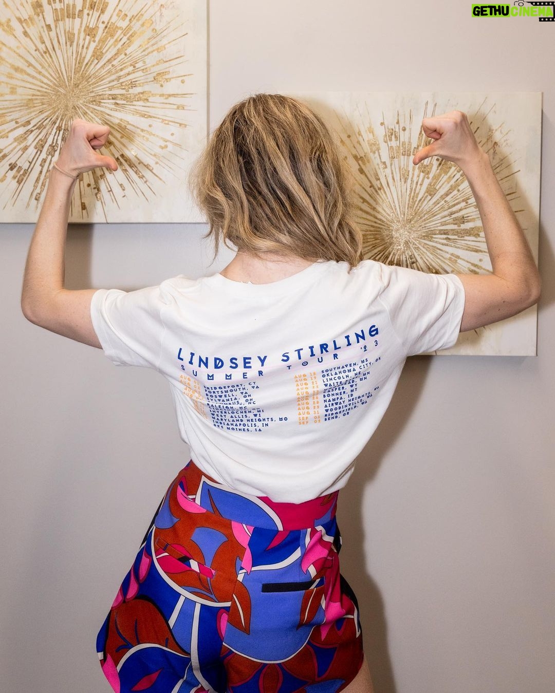Lindsey Stirling Instagram - Here’s a closer look at the merch still available on lindseystirling.com! What’s your favorite?