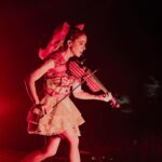 Lindsey Stirling Instagram – “This one’s a little scary” 📸 @itsalexlyon