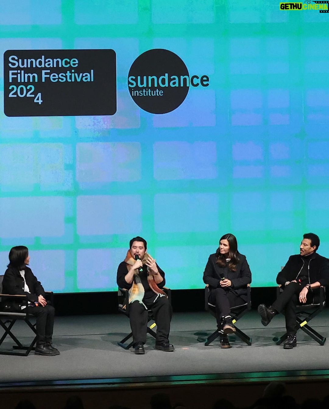Lionel Richie Instagram - Sundance in snapshots 📸✨ Director @baomnguyen Producer @julian0ttingham Producer @bruce.eskowitz Producer #lionelrichie @netflix Ted Serandos Style @davethomasstyle @torstenwitte Sundance Film Festival