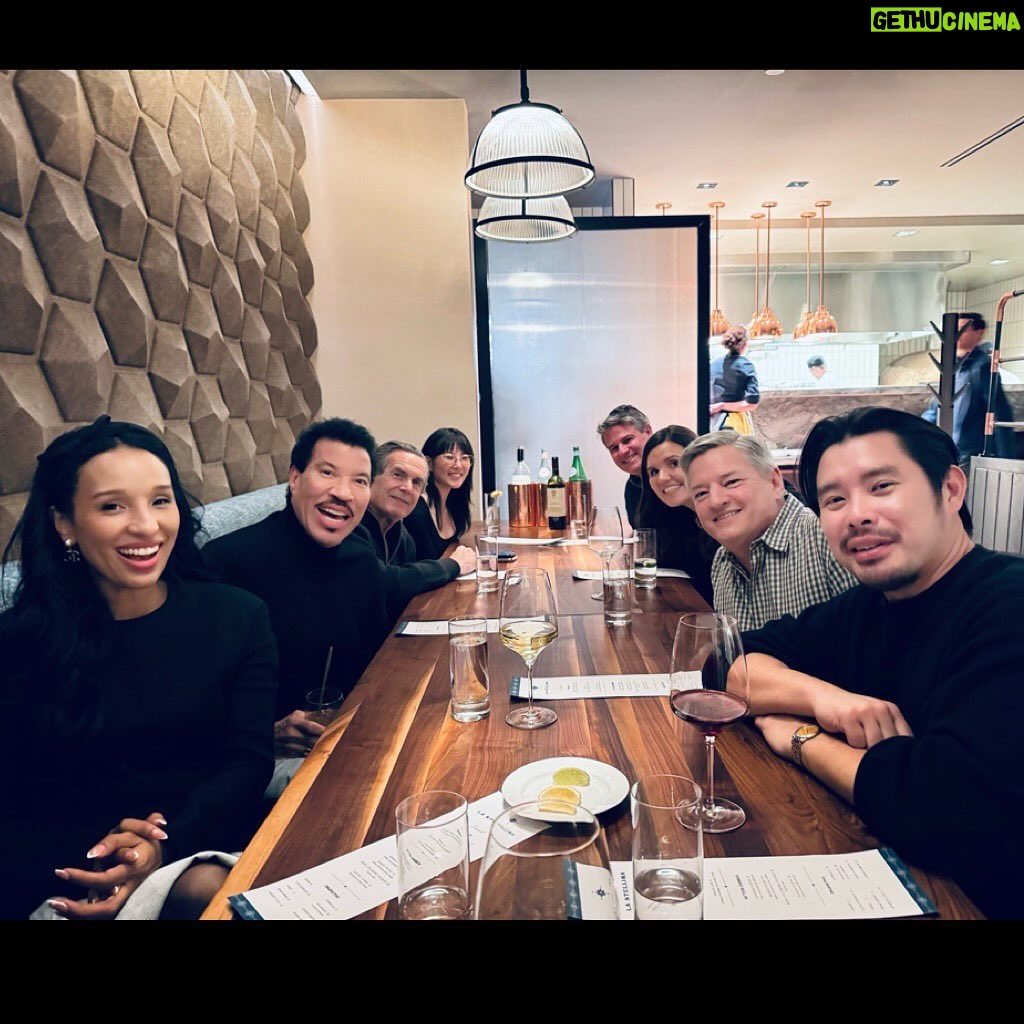 Lionel Richie Instagram - Here we go β¦! Lights, camera, Sundance! π₯ THE GREATEST NIGHT IN POP @sundanceorg Director Bao Nguyen Producer Julia Nottingham Producer Bruce Eskowitz Producer Lionel Richie Sundance BTS in @rickowensonline x @moncler puffer, @ragandbone jeans, @rickowensonline boots and @oliverpeoples sunglasses #styledbydavethomas #sundance