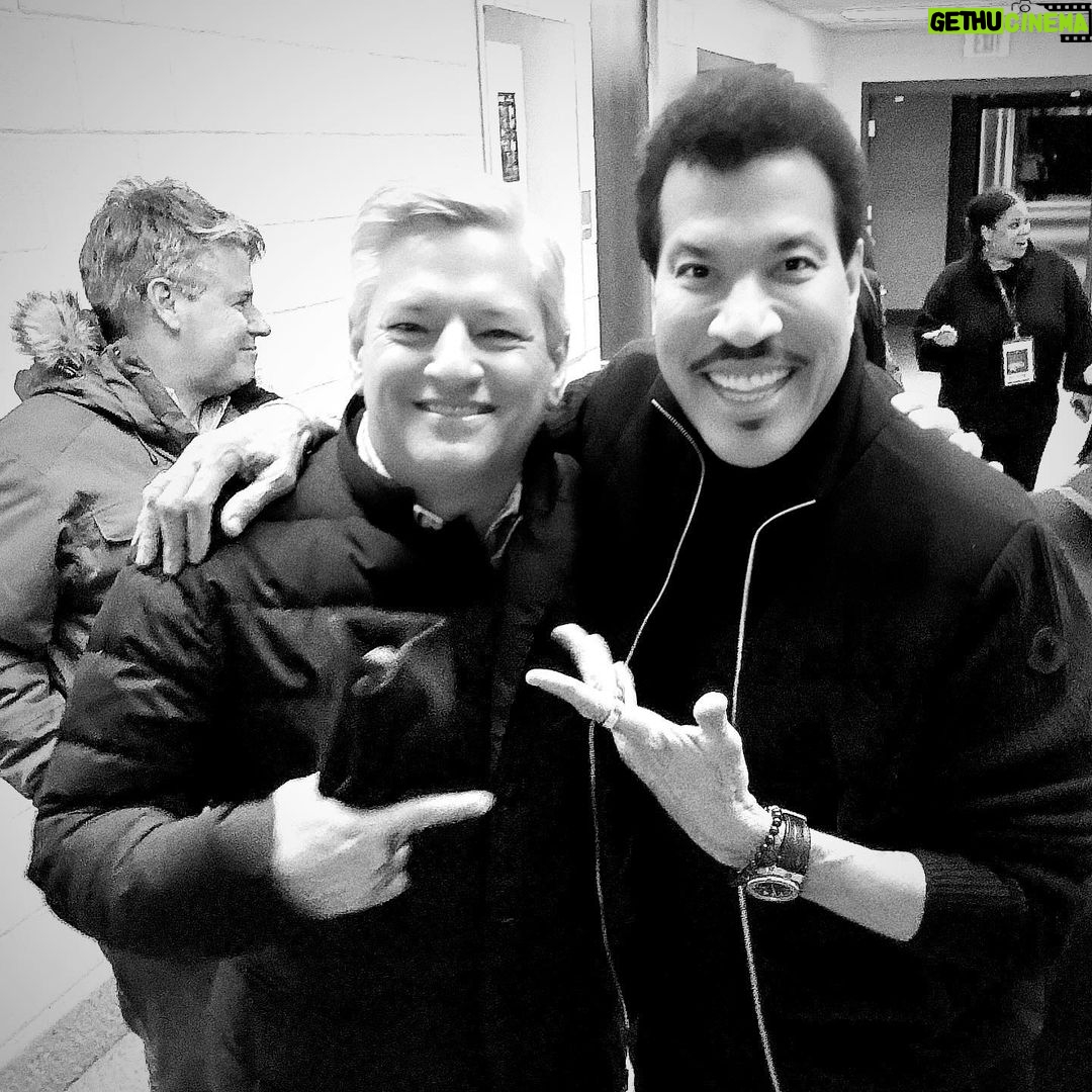 Lionel Richie Instagram - Here we go β¦! Lights, camera, Sundance! π₯ THE GREATEST NIGHT IN POP @sundanceorg Director Bao Nguyen Producer Julia Nottingham Producer Bruce Eskowitz Producer Lionel Richie Sundance BTS in @rickowensonline x @moncler puffer, @ragandbone jeans, @rickowensonline boots and @oliverpeoples sunglasses #styledbydavethomas #sundance