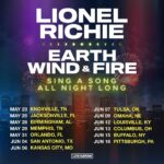 Lionel Richie Instagram - I can’t wait to Sing A Song All Night Long with you and Earth, Wind & Fire! Tickets and VIP Experience Packages for all shows are on sale now via the link in my bio. 🎶