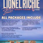 Lionel Richie Instagram – Join us at Dancing On The Sand, an unforgettable 3-night experience! Indulge in the luxurious accommodations at @atlantisbahamas, enjoy intimate beachside performances by @lionelrichie and friends, and so much more. Time is running out to book your vacation in Paradise – https://dancingonthesand.com