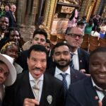 Lionel Richie Instagram - British Vogue’s Editor-in Chief @edward_enninful OBE and @vanessakingori OBE hosted an incredible lunch in celebration of the key players involved. Eva Omaghomi LVO, director of community engagement for King Charles III and Queen Camilla. The Ascension Choir, who performed “Alleluia” at Westminster Abbey. Baroness Valerie Amos, who had a momentous role in the Coronation service. And Rose Josephine Hudson-Wilkin MBE, the first Black woman to become bishop of the Church of England. @vanessakingori @edward_enninful @evaomaghomi @britishvogue @princestrust Photo: @marco.bahler Fortnum & Mason