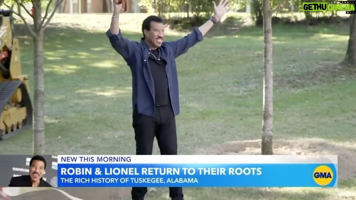 Lionel Richie Instagram - Greetings from Tuskegee! 🌿 Thrilled to announce the start of something extraordinary: the development of HELLO PARK Tuskegee, Alabama