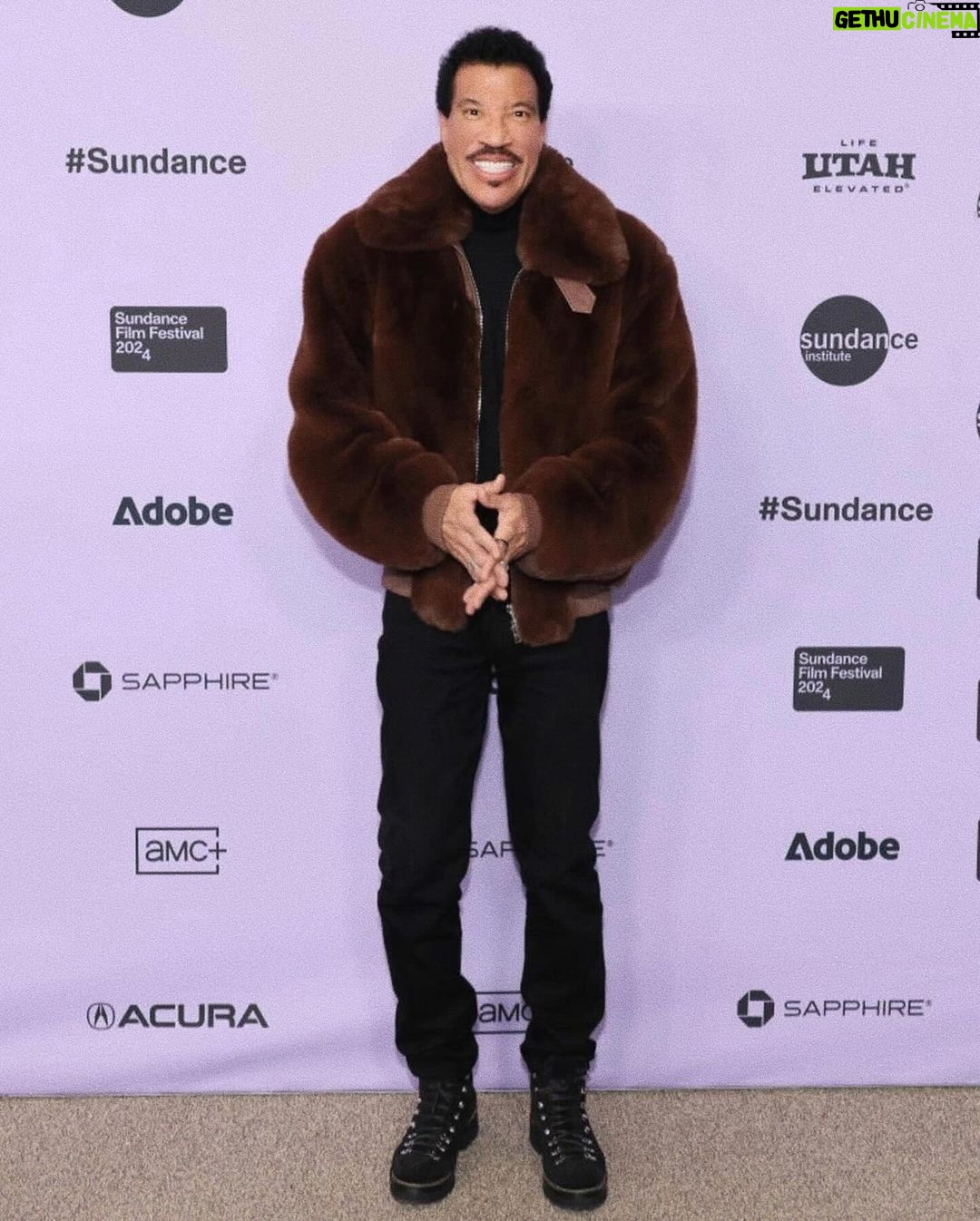 Lionel Richie Instagram - Sundance in snapshots 📸✨ Director @baomnguyen Producer @julian0ttingham Producer @bruce.eskowitz Producer #lionelrichie @netflix Ted Serandos Style @davethomasstyle @torstenwitte Sundance Film Festival