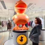 Lisa Haydon Instagram – Until I went to launch of @save_the_duck I never gave thought to how down jackets were made … obviously they were made with duck feathers. But the fact that ducks didn’t get sent back into nature featherless had not crossed my mind. All those poor ducks keeping me warm. #SaveTheDuck
 is 100% animal free and pursues principles of sustainability. Plus, keeps you as warm as duck down would, minus the duck, of course 😎. Can’t wait to take all this conscious fashion skiing… at some point😌🤰 K11 Musea