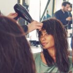 Lisa Haydon Instagram - Can't deny the importance of a good hairdresser...Getting my Christmas glam on with @kerastase_official #kerastaseindia #haircare