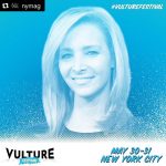 Lisa Kudrow Instagram – Come see! May 31st in NY!
・・・
Just announced: @lisakudrow at @vulturefestival!  She’ll be talking with Vulture TV critic Matt Zoller Seitz about her character Valerie Cherish on The Comeback and Friends, 20 years on.  Tickets on sale now. https://www.eventbrite.com/e/vulture-festival-lisa-kudrow-tickets-16667261227 #VultureFestival @nymag