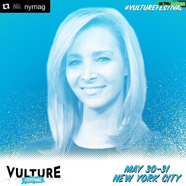 Lisa Kudrow Instagram - Come see! May 31st in NY! ・・・ Just announced: @lisakudrow at @vulturefestival! She'll be talking with Vulture TV critic Matt Zoller Seitz about her character Valerie Cherish on The Comeback and Friends, 20 years on. Tickets on sale now. https://www.eventbrite.com/e/vulture-festival-lisa-kudrow-tickets-16667261227 #VultureFestival @nymag
