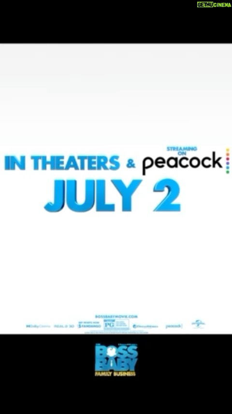 Lisa Kudrow Instagram - If you had a second chance at childhood, what would you do? The Boss Baby: Family Business is in theaters and streaming on @PeacockTV July 2. Watch the new trailer and sign up for @PeacockTV here: BossBabyMovie.com #BossBaby