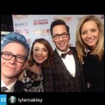 Lisa Kudrow Instagram - #Repost @tyleroakley selfie with @danbucatinsky!! So excited to present at #TrevorLIVE!!