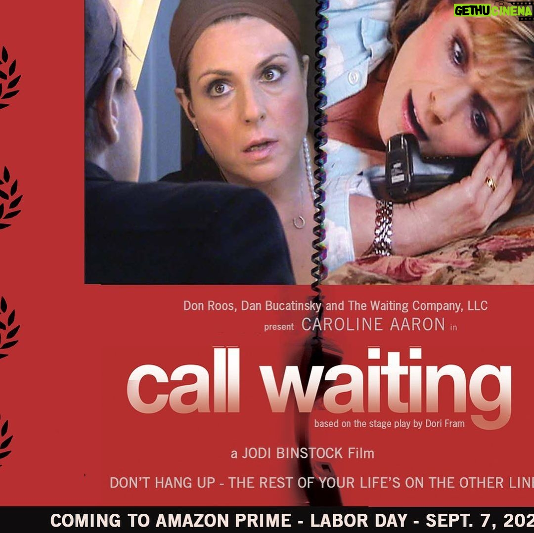Lisa Kudrow Instagram - Love Caroline Aaron and everyone involved in this. It’s really good. Premières Labor Day Sept 7th on Amazon Prime. #callwaiting @amazonprimevideo @danbucatinsky @jodibinstock #donroos