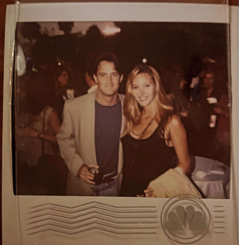 Lisa Kudrow Instagram - Shot the pilot, Friends Like Us, got picked up then immediately, we were at the NBC Upfronts. Then… You suggested we play poker AND made it so much fun while we initially bonded. Thank you for that. Thank you for making me laugh so hard at something you said, that my muscles ached, and tears poured down my face EVERY DAY. Thank you for your open heart in a six way relationship that required compromise. And a lot of “talking.” Thank you for showing up at work when you weren’t well and then, being completely brilliant. Thank you for the best 10 years a person gets to have. Thank you for trusting me. Thank you for all I learned about GRACE and LOVE through knowing you. Thank you for the time I got to have with you, Matthew.