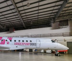 Lisa Vanderpump Instagram - Thank you so much @flyjsx for always being so generous to our @vanderpumpdogs Foundation and for this epic collaboration! The launch of your new plane, sporting our logo, helping to raise awareness for dog rescue, as well as donating to the Foundation for every dog that flies on JSX, is something I am thrilled to announce! Visit VeryVanderpump.com/woofwoof for more info on their donation! Thank you JSX!!!