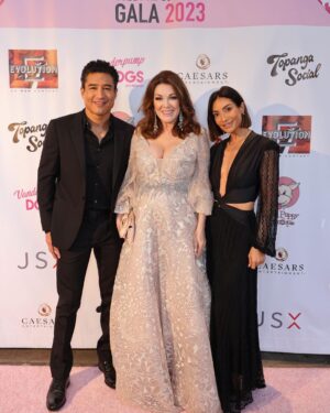 Lisa Vanderpump Instagram - What a night! Still riding the high of this magical evening!!! We were beyond ecstatic to finally come together and celebrate our 5th Annual @vanderpumpdogs Gala at the @themaybournebh last night, hosted by @mariolopez and featuring the incredible @kchenoweth and @lindseystirling and @trixiemattel , as well as @lancebass @dr.evanantin and our Sponsors who made this possible: @eatplaytopangasocial @realrobertearl @poshpuppy @bravotv @evolutionusa @flyjsx @caesarsentertainment @dailymail @minnidip @bubbles @justfoodfordogs @loyolahigh @lovegevity @emmyperryxo @billyrodriguez675 

And thank you to the wonderful band @westcoastmusic @impulsewestcoast for your incredible performances!!! Photo by @nikkiryanphotography @mccallmediamanagement