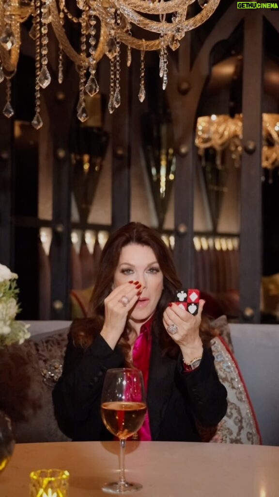 Lisa Vanderpump Instagram - Play your cards right and you will end up with us this evening! @vanderpumpparis ♠️♦️