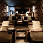 Lisa Vanderpump Instagram - Love our new sexy refurbished media room and wine cellar 😍 Thank you @elitehts for making these beautiful chairs (and thank you Tara - dealing with an obsessively compulsive designer is not easy but you made it so!) and of course @vanderpumpalain for the stunning lights. #VanderpumpAlain #FauxFur