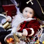Lisa Vanderpump Instagram - Our handsome little pirate’s 1st Halloween! Captain Teddy 😍🧸🎃
