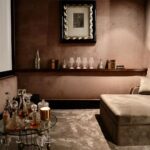 Lisa Vanderpump Instagram - Love our new sexy refurbished media room and wine cellar 😍 Thank you @elitehts for making these beautiful chairs (and thank you Tara - dealing with an obsessively compulsive designer is not easy but you made it so!) and of course @vanderpumpalain for the stunning lights. #VanderpumpAlain #FauxFur