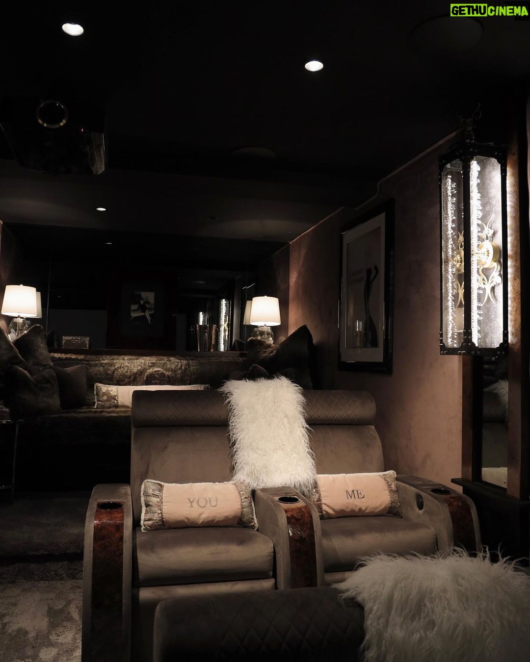 Lisa Vanderpump - 58.1K Likes - Love our new sexy refurbished media room and wine cellar 😍 Thank you @elitehts for making these beautiful chairs (and thank you Tara - dealing with an obsessively compulsive designer is not easy but you made it so!) and of course @vanderpumpalain for the stunning lights. #VanderpumpAlain #FauxFur